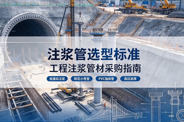 莱山注浆管选型标准