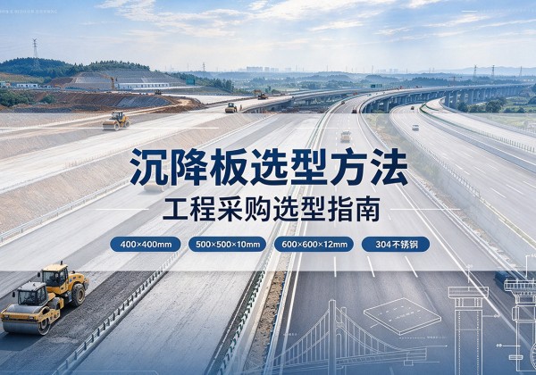 莱山沉降板选择方法